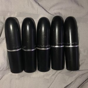 5 MAC Lipsticks
